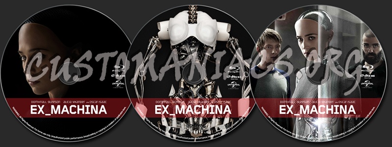 Ex Machina (Ex_Machina) blu-ray label