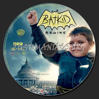 Batkid Begins dvd label