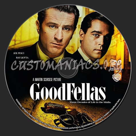 Goodfellas dvd label