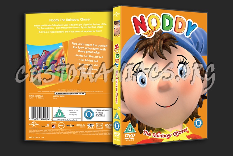 Noddy The Rainbow Chaser dvd cover