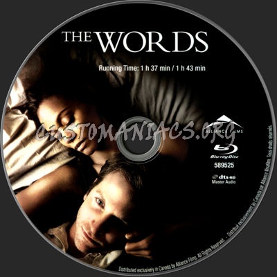 The Words blu-ray label