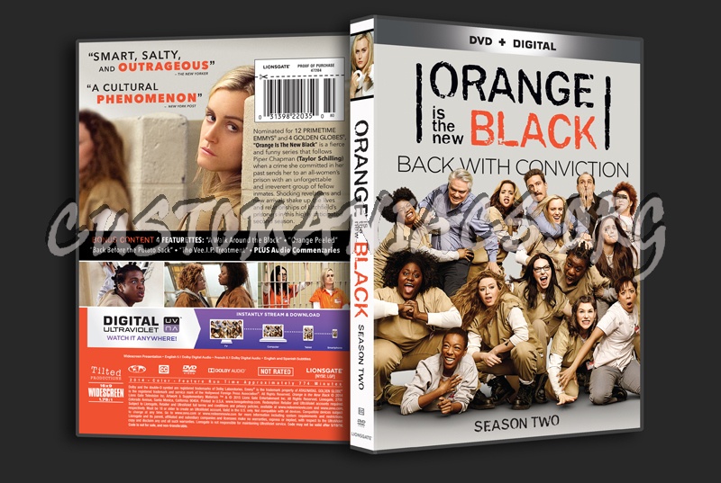 Orange is the New Black Season 2 dvd cover