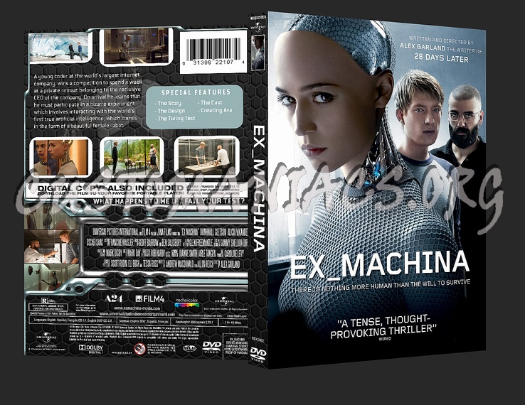 Ex Machina dvd cover
