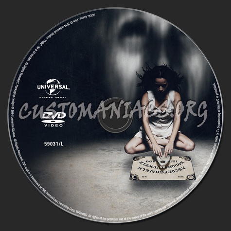 Ouija dvd label