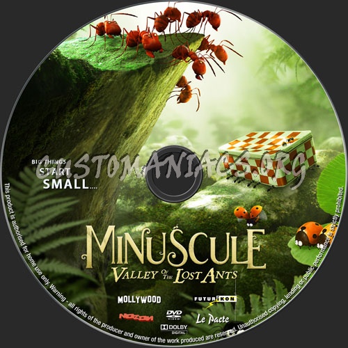 Minuscule Valley Of The Lost Ants dvd label