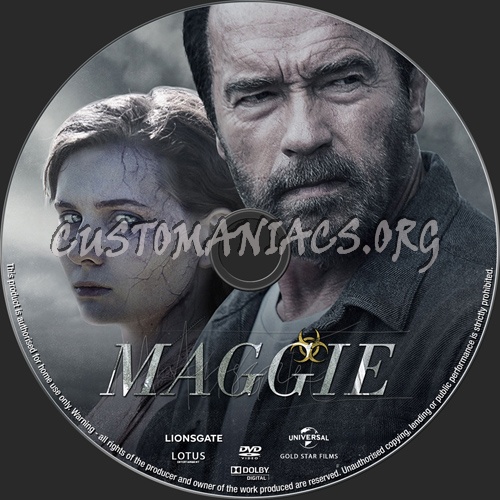 Maggie dvd label