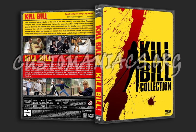 Kill Bill Collection dvd cover