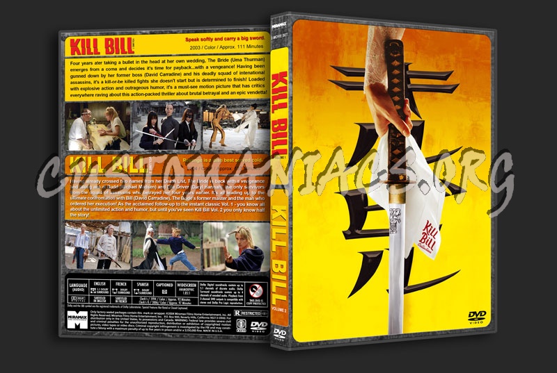 Kill Bill Collection dvd cover