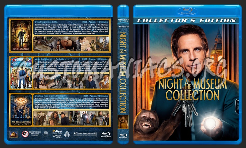 Night at the Museum Collection blu-ray cover