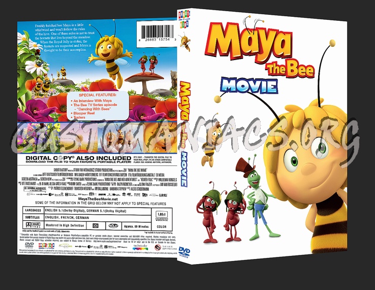 Maya the Bee Movie dvd cover