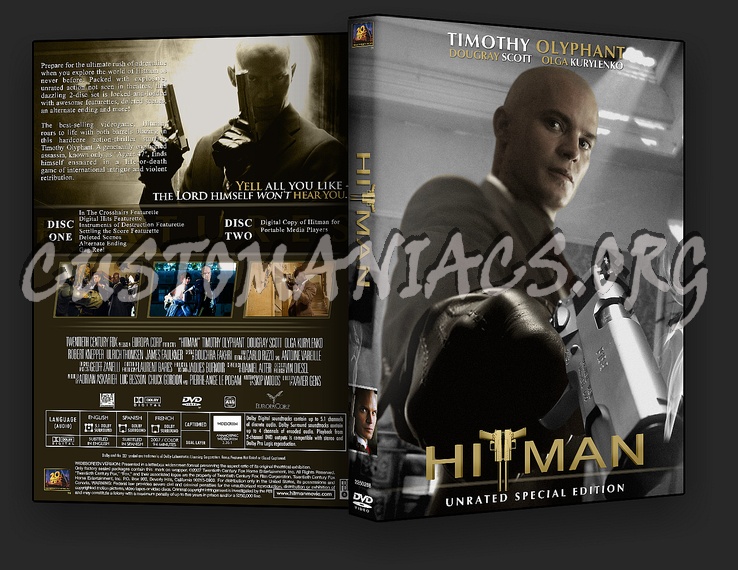 Hitman dvd cover