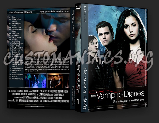 The Vampire Diaries dvd cover