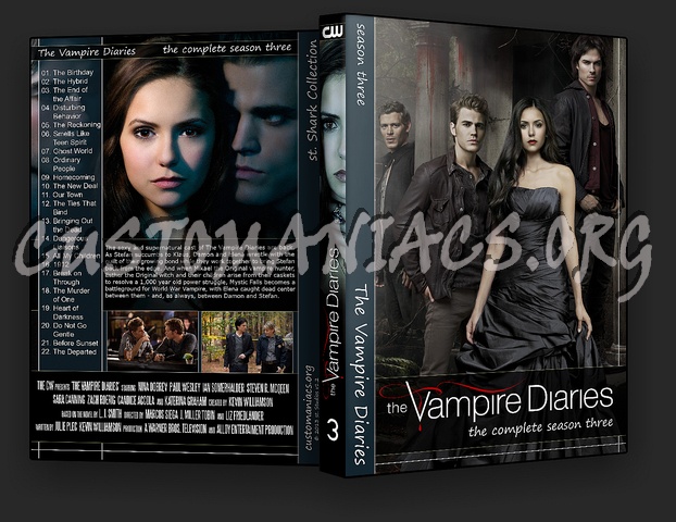 The Vampire Diaries dvd cover