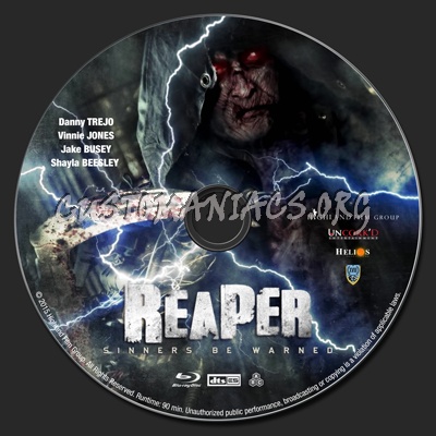 Reaper blu-ray label
