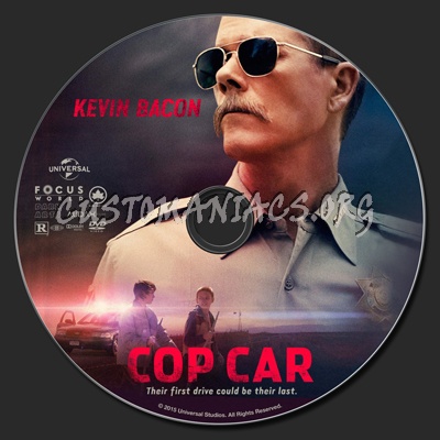 Cop Car dvd label