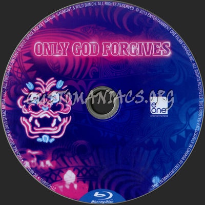 Only God Forgives blu-ray label