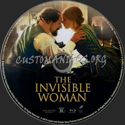 The Invisible Woman blu-ray label
