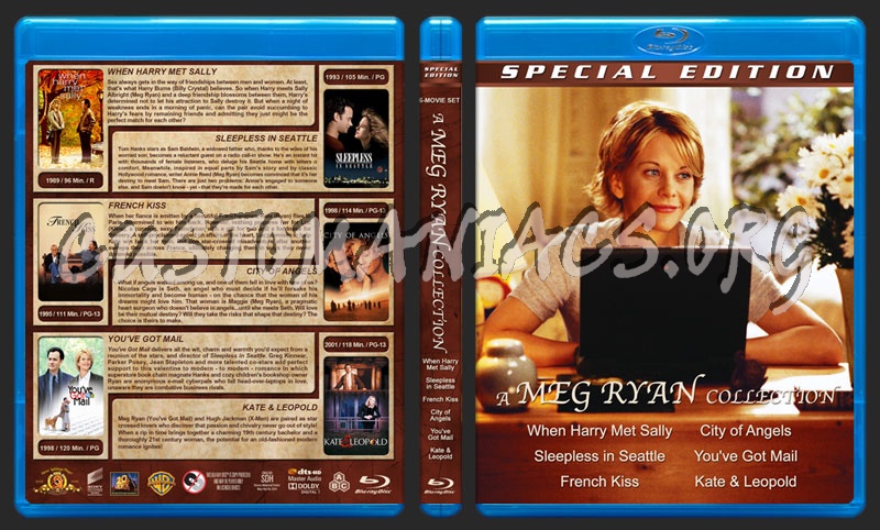 A Meg Ryan Collection blu-ray cover