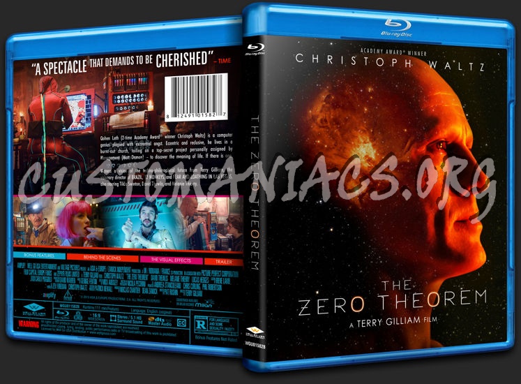 The Zero Theorem blu-ray cover