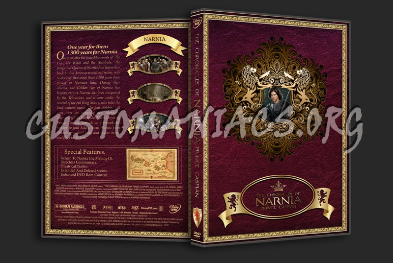 The Chronicles of Narnia: Prince Caspian dvd cover