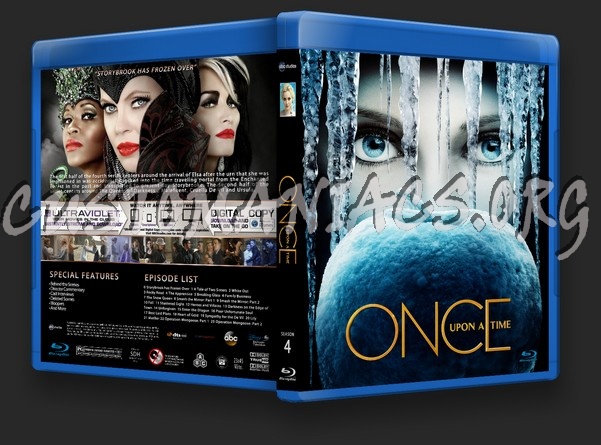 Once Upon A Time Season 4 blu-ray cover