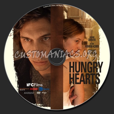 Hungry Hearts dvd label