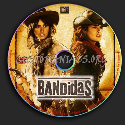 Bandidas dvd label