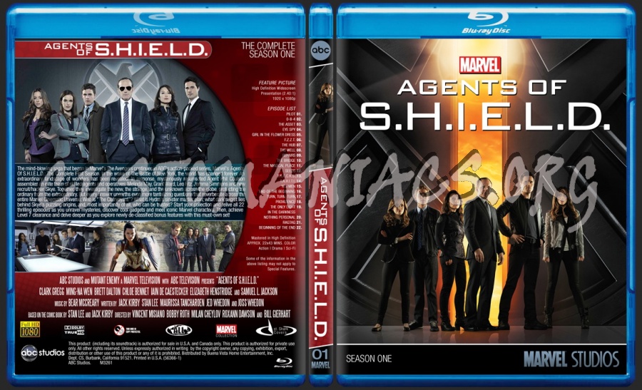 Agents of S.H.I.E.L.D. - Marvel Collection blu-ray cover