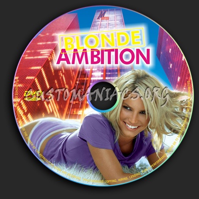 Blonde Ambition dvd label