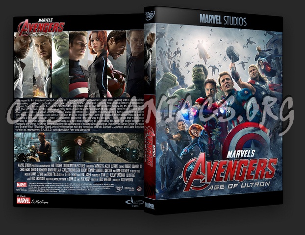 Avengers: Age of Ultron - Marvel Collection dvd cover