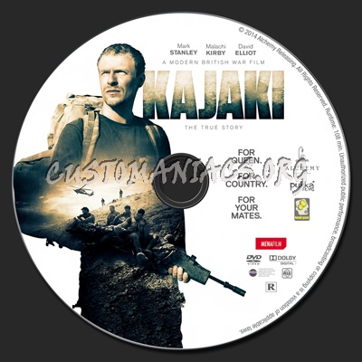Kajaki dvd label