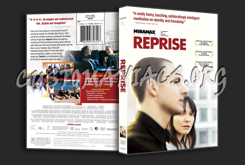 Reprise dvd cover