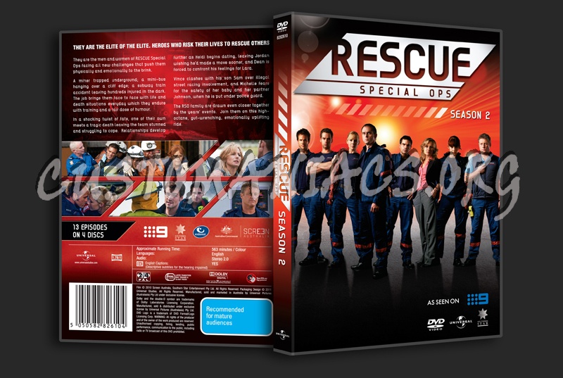 Rescue Special Ops Season 2 dvd cover