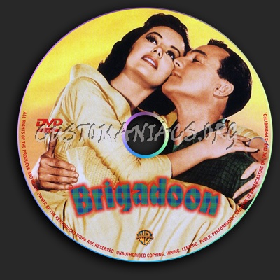 Brigadoon dvd label