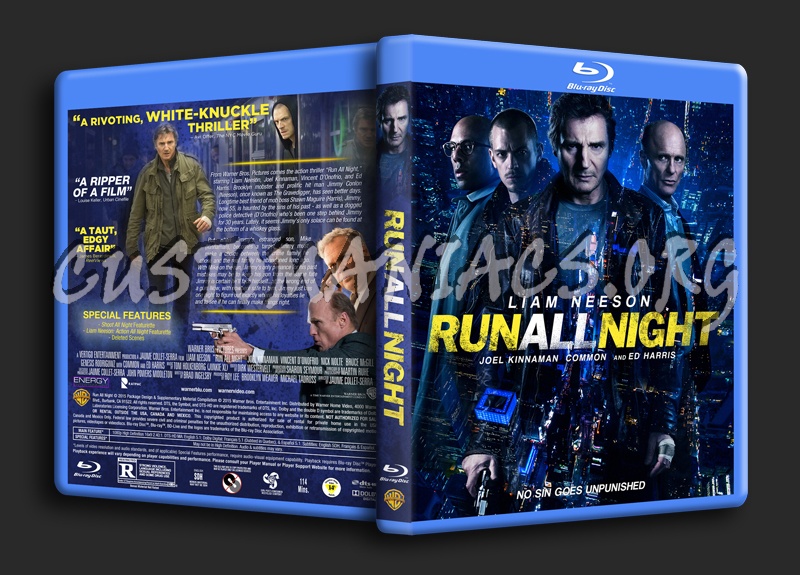 Run All Night dvd cover