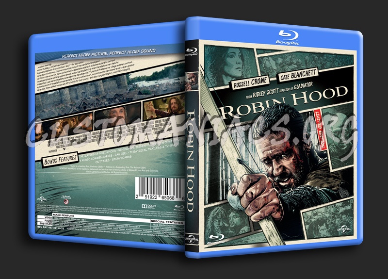 Robin Hood blu-ray cover