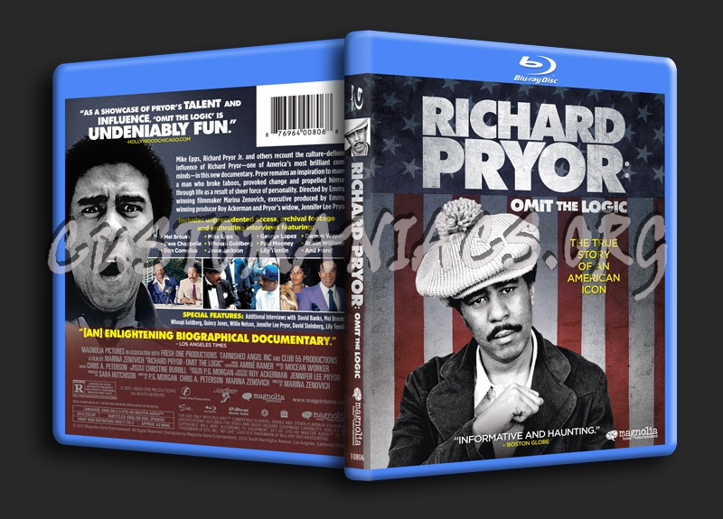 Richard Pryor Omit the Logic blu-ray cover
