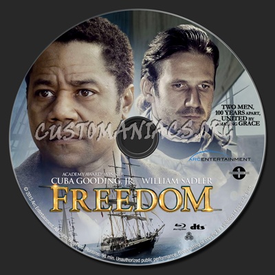 Freedom blu-ray label