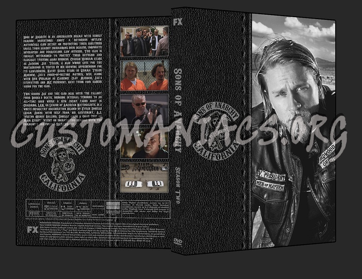 Sons of Anarchy Season 2 dvd cover