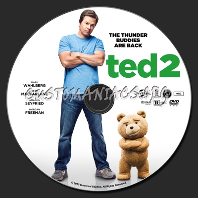 Ted 2 dvd label