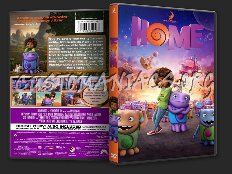 Home dvd cover