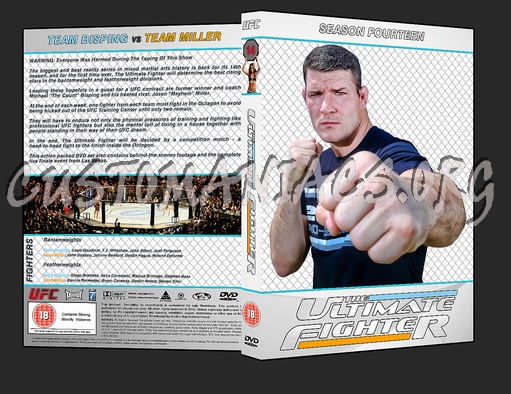 the ultimate fighter season 14 dvd cover