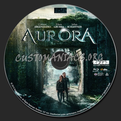 Aurora blu-ray label