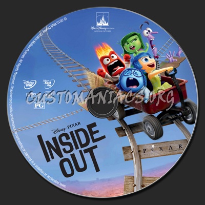 Inside Out dvd label