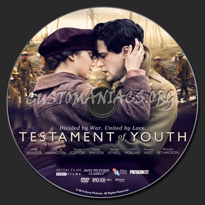 Testament Of Youth dvd label