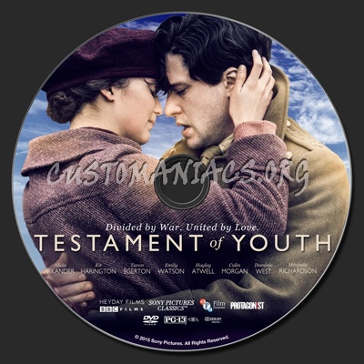 Testament Of Youth dvd label