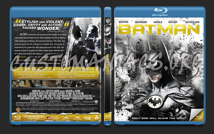 Batman blu-ray cover