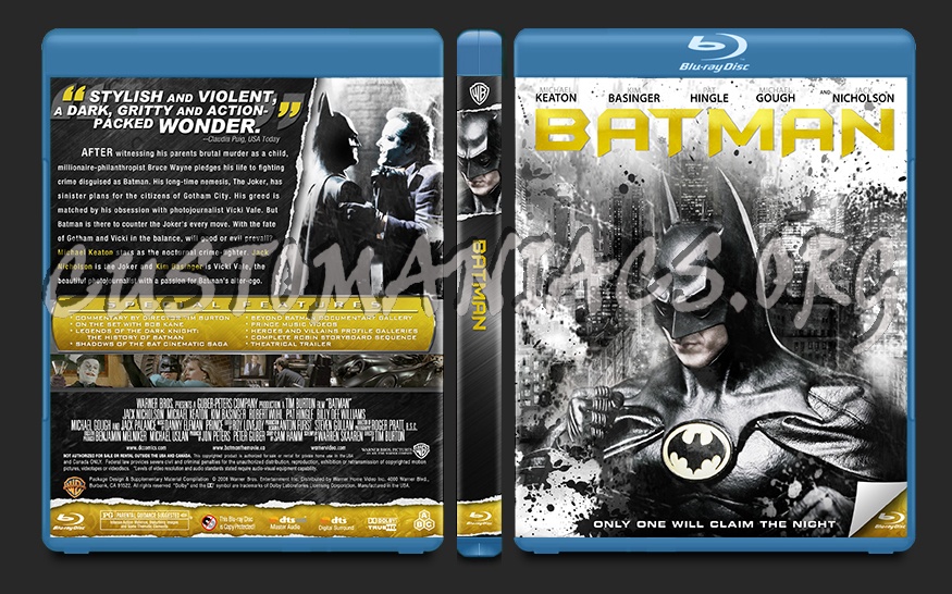 Batman blu-ray cover