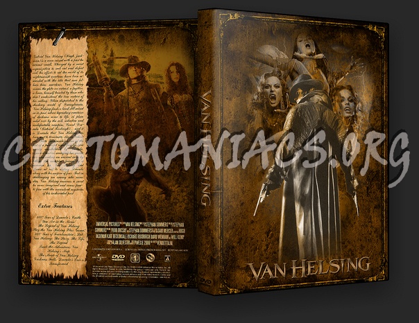 Van Helsing dvd cover