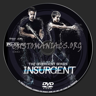 Insurgent dvd label